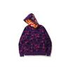 Bape Color Camo Shark Wide Full Zip Double Hoodie 1G30-115-006