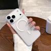 Luxury Matte Ultra Thin Clear For Magsafe Wireless Charging Case For iPhone 17 Air 16E 15 14 Plus 13 12 11 Pro Max Hard PC Cover