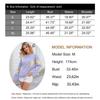Womens Loose Fit Long Sleeve Knit Sweater With Star Round Neck Casual Pullover