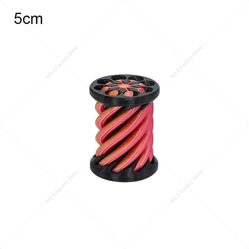 Giocattolo Fidget Cone Spirale Stampato in 3D Piramide Impossibile Attraversabile Scultura Antistress Giocattoli per Adulti Sollievo dallo Stress per Bambini Giocattolo da Tavolo