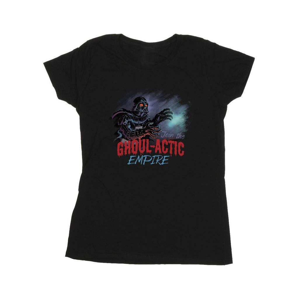 Star Wars Womens/Ladies Ghoul-Actic Empire Darth Vader Cotton T-Shirt
