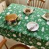 Tischdecke Wasserdicht Mori Grün Pflanze Klein Frisch Druck Schreibtisch Tischdecke Dekotuch Couchtischmatte Esstischdecke