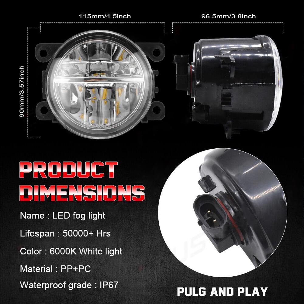פנסים קדמיים לסיטרואן C3 C4 C5 C6 C-Crosser Xsara Picasso 1999-2015 פנס ראש LED הלוגן פנס ערפל מכלול זכוכית פנס ערפל