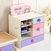 Desktop Drawer-Style Storage Box Dopamine Ins Style Student Desk Stationery Organization Large-Capacity Stackable Storage Rack