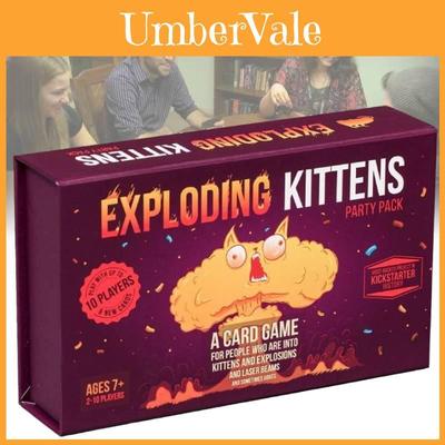 Exploding Kittens Good Vs Evil Game Card Fun Strategic Party Game For Friends