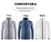 Men's Quick-Dry Ice Silk Sun Protection Jacket - Summer Lightweight Stand Collar Sports Top