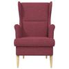 Armchair Burgundy Fabric