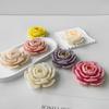 Camellia Flower Silicone Mold DIY Scented Candle Making Handmade Soap Mold DIY