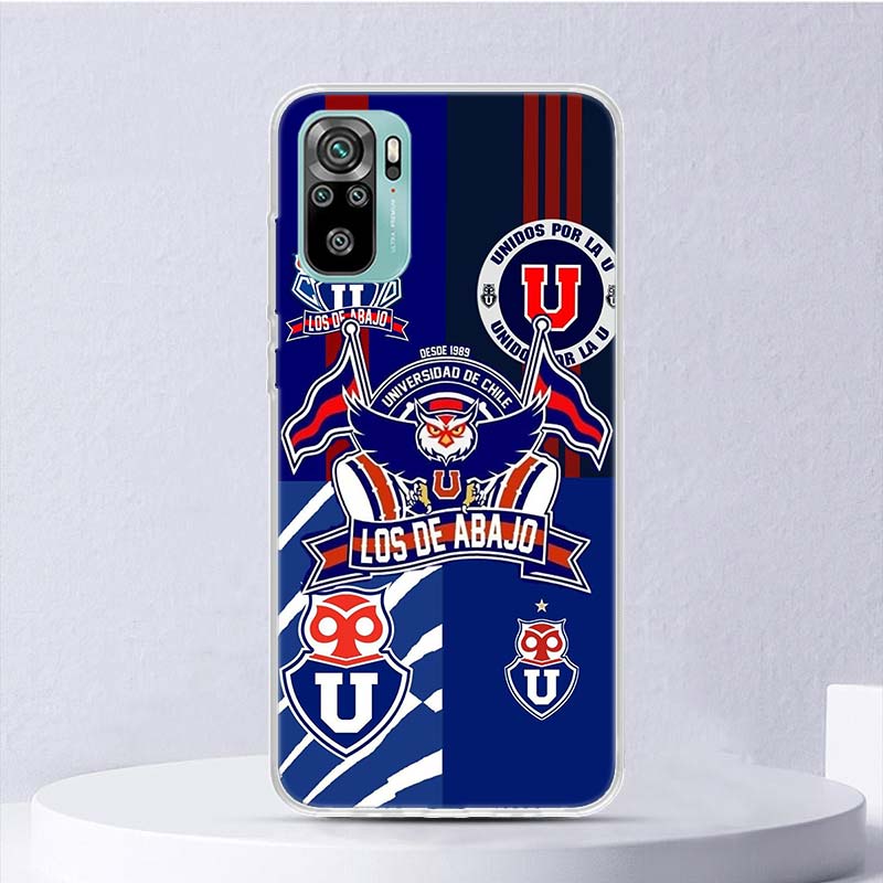 De Chile U-University Logo Soft Case For Xiaomi Redmi Note 14 14S 13 12S 11S 10S 12 11 10 Phone Cover 11T 11E Pro Plus 9 9S Shel