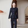 Women's Round Neck Professional Suit Set