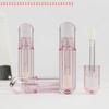 1/3pcs Mini Lipstick Sample Cosmetic Refillable Container 6ML Empty Lip Gloss Tubes Transparent Plastic Lip Balm Tube