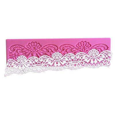 Kitchen Artifact Lace Silicone Cake Mold Fondant Chocolate Mould Decor Baking Utensil