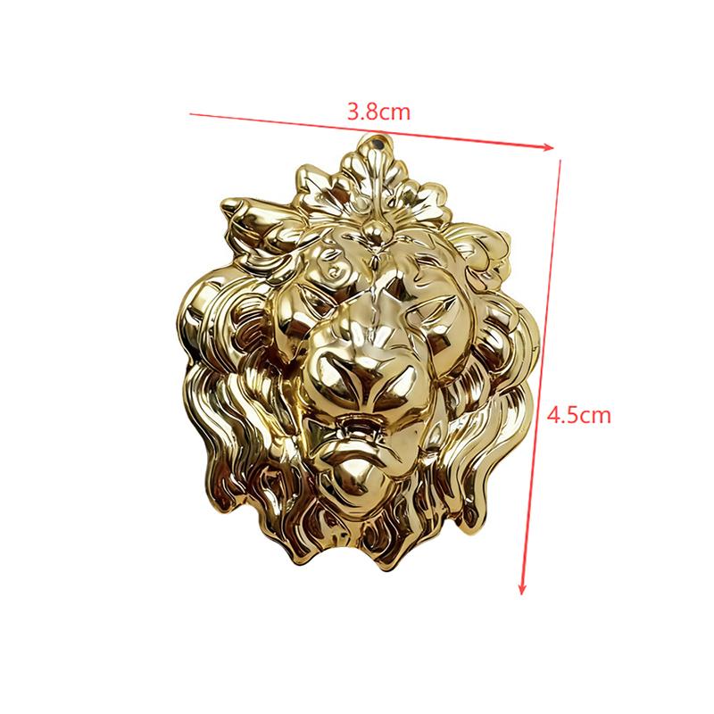 Lion Head Brooch Pin Western Style Women'S Accessory For Jackets Dresses, Parties - Year-Round Wearable Pin For