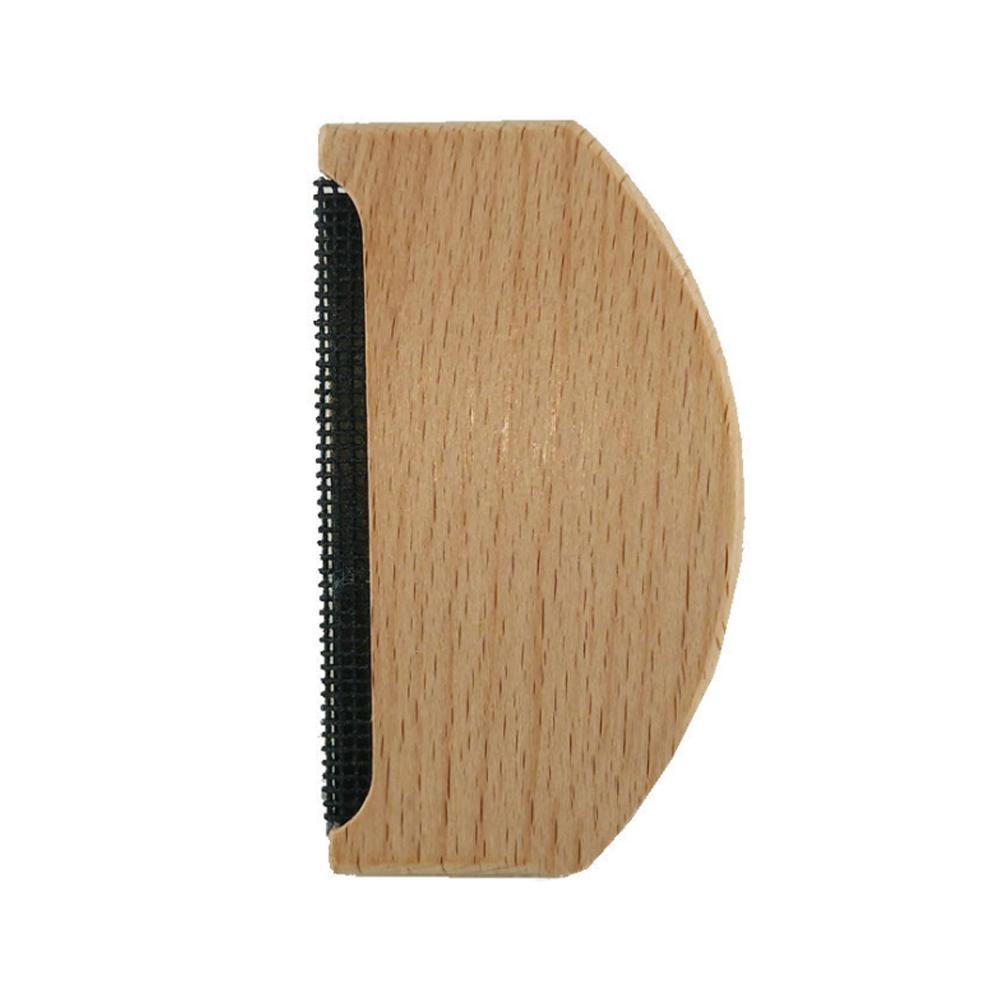 Spazzola Pettine Pulizia Portatile Rimuovi Pelucchi Pelo Legno Epilatore Maglione Cashmere Vestiti Lanuggine Tessuto Raschietto Pilling a Pompon