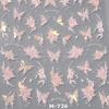 Enchanting Purple Butterfly 5D Nail Art Sticker Shiny Flower Petals Bowknot Animals Insects Adhesive Decoration Manicure Decal