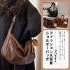 NICOLE & DORIS Women's Large Capacity Crossbody Bag, Waterproof, 2-Way, PU Leather, Casual, Lightweight, with Charm, Perfect for Outings, Travel,