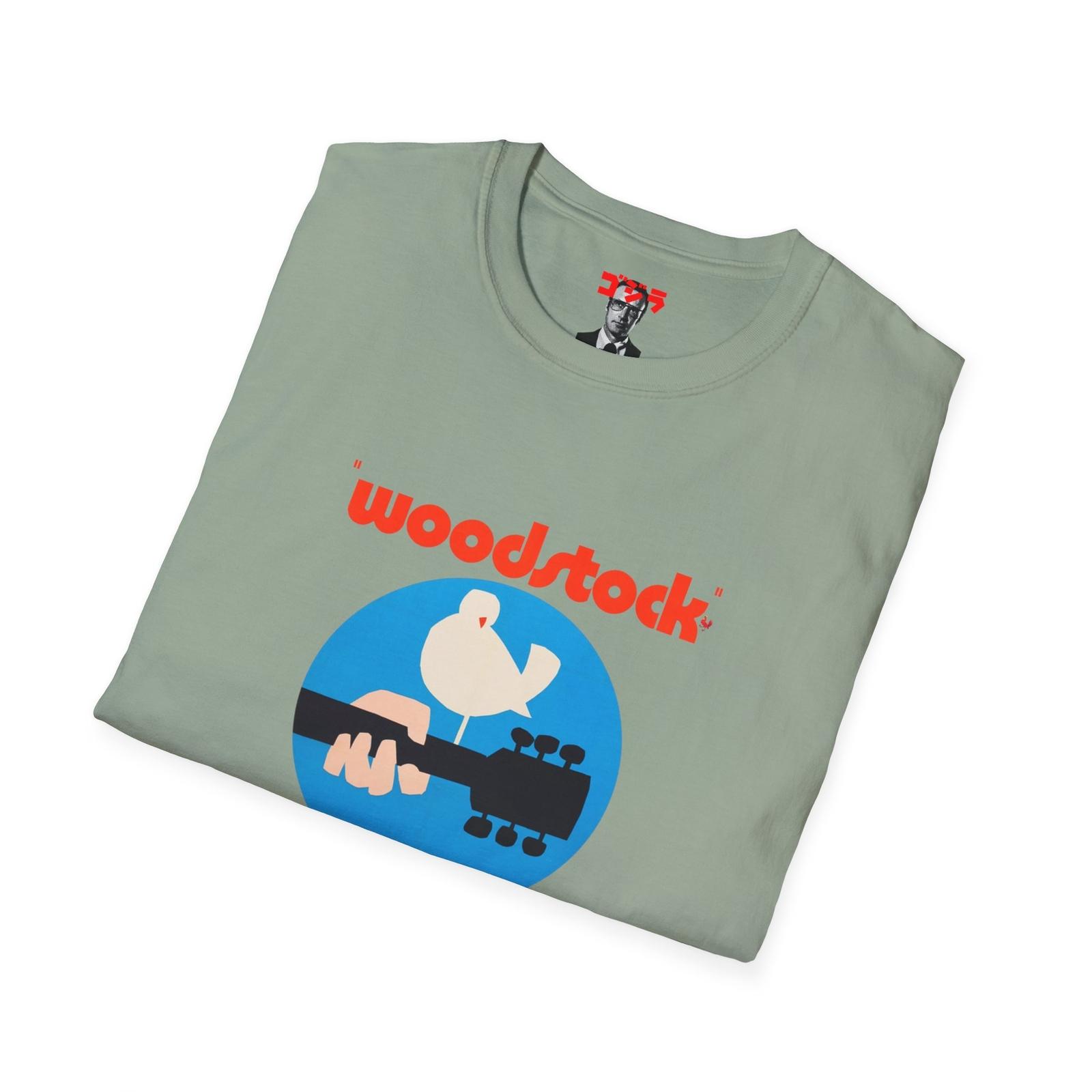 WOODSTOCK Wood Stock Unisex Softstyle T-Shirt XXXL