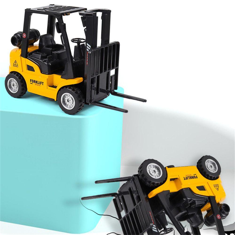 Car Vehicle Set Pallet Interactive Toy Die-Cast Model Forklift Friction Toy Vehicle Construction