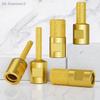 {Summer2}6/10/15mm Round Shank Vacuum Brazed Burr Rotary Grinding Head Edges Trimming And Grooving Tool For Angle Grinder