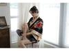 Plus Size Sexy Japanese Kimono Lingerie for Playful Role Play