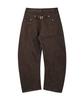 Akesi Denzel Summit Curved Cotton Pants_Brown