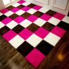 30*30cm Kids Carpet Foam Puzzle Mat EVA Shaggy Velvet Baby Eco Floor 7colors