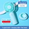 Mini Portable USB Handheld Desktop Fan for Office & Student - Rechargeable Small Electric Gift Fan