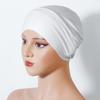 Cappello Foulard in Cotone e Seta per Donna con Protezione Antivento e Solare Ideale per l'Uso Quotidiano