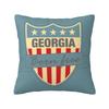 Custom Georgia Country Flag Map Pillow Home Decorative Nordic Georgian Proud Patriotic Outdoor Cushions Square Pillowcase