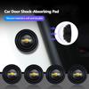 HIL4 Car Door Shock Absorber Gasket Anti-collision Silicone Sticker For Chevrolet Corvette Bolt Cruze Trax SS Spark Captiva Onix Spin