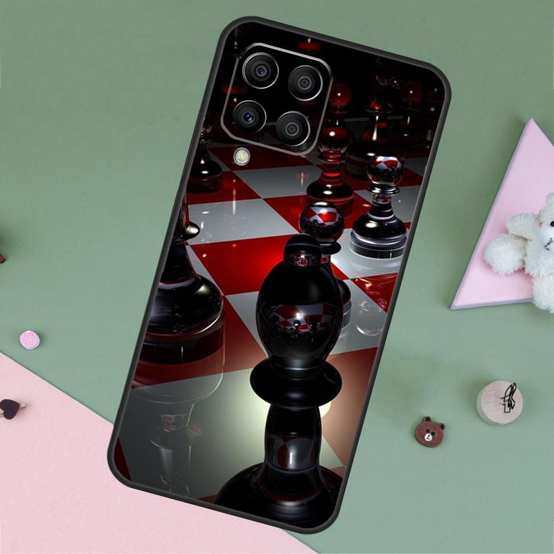 Schachfiguren Für Samsung Galaxy M11 M21 M31 M12 M13 M14 M15 M35 M34 M54 M33 M53 M32 M52 M06 M16 M55 Hülle