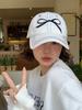 Bowknot Stylish Embroidered Baseball Cap For Women Adjustable Soft Top Spring Summer
