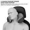Headrest Pillow for Car Seat Memory Foam Neck Support Pillow for Neck Pain Relief Resting Sleeping U-Shaped Soft Travel