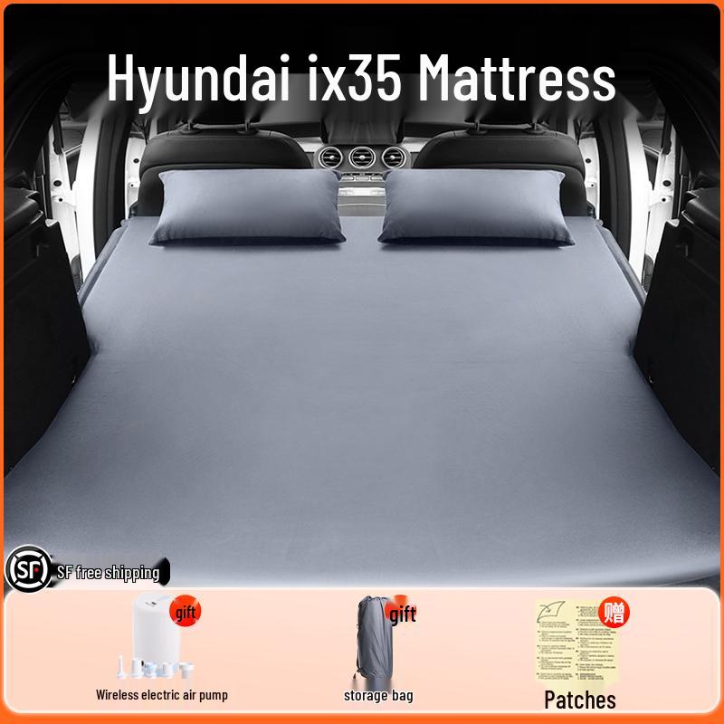 Lit Gonflable de Voiture pour Hyundai ix35: Tapis de couchage pour siège arrière et essentiel de voyage