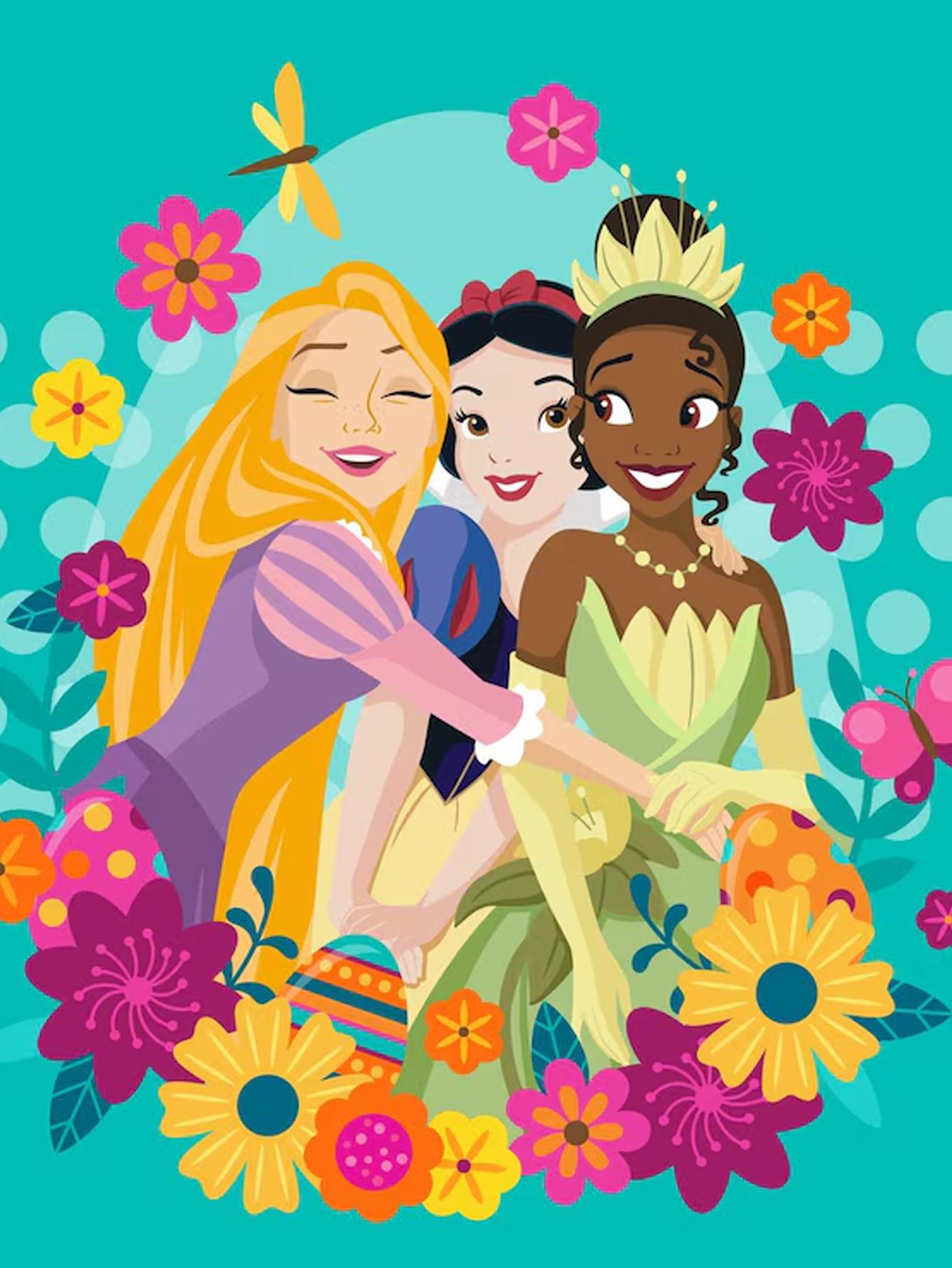 

DIY Diamond Painting Beautiful Princesses Cross Stitch Kit Mosaic Art Diamond Painting Full Circle Diamond Home Decoration Round 20x30cm