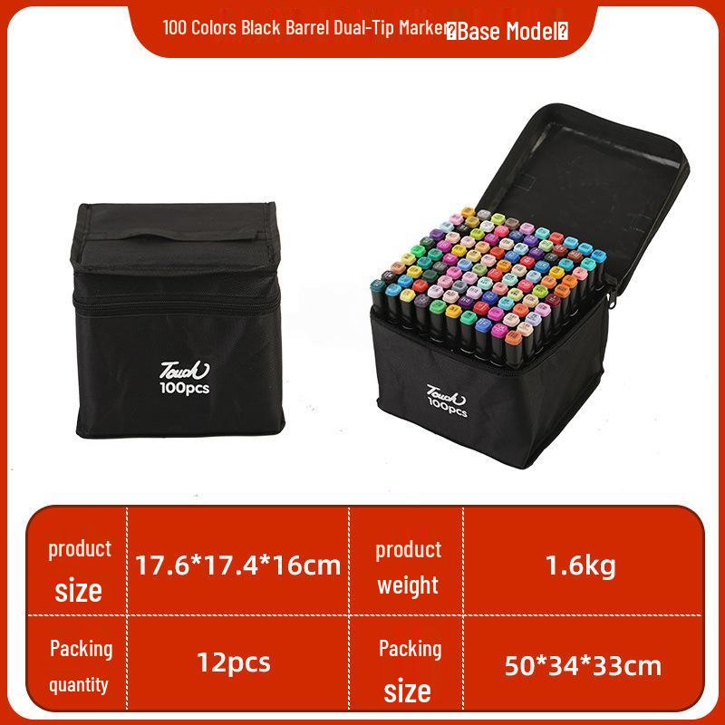 Touch48 Double-Headed Color Markers for Children - Art Drawing Tools