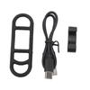 Clip On Flashlight Running Light Waterproof Safety Lights USB Rechargeable Warning Light COB 5 Gear Lights for Camping Hiking