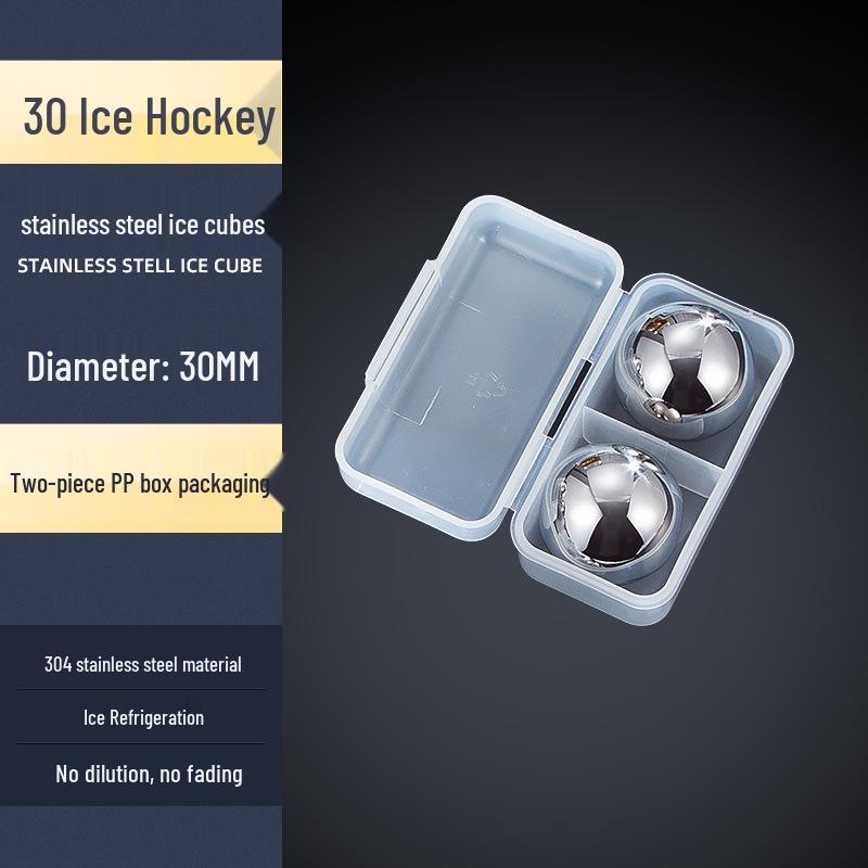 Stainless Steel Whiskey Bar & Wine Ice Cube Tray with Logo Customization