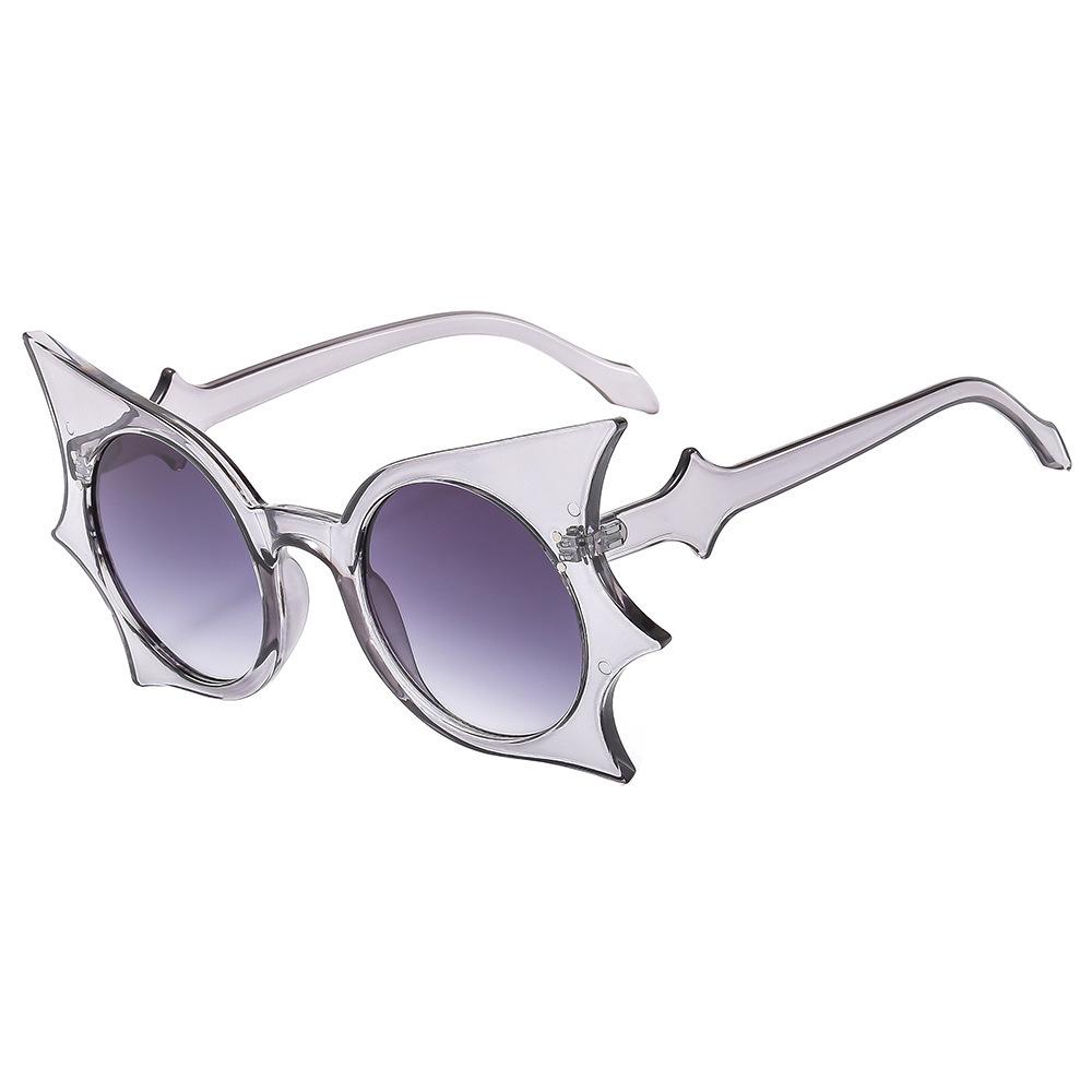 2024 Hip-Hop Bat Sunglasses for Women - Trendy European & American Style Festival Party Accessory