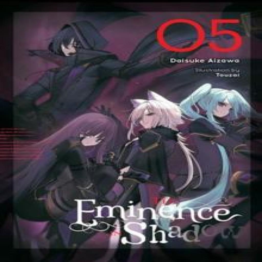 The Eminence In Shadow Vol. 5 Light Novel by Touzai Touzai Hardback Book 9781975375256