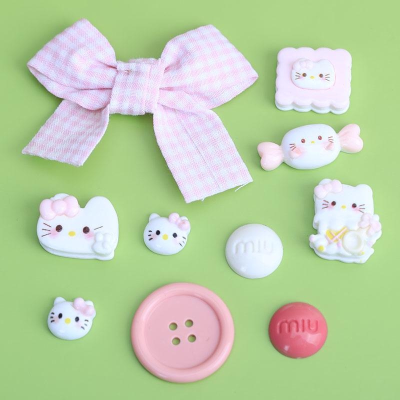 Xiaohongshu-Style Shoe and Hair Accessories: Hole Shoes Decorations, Hair Clips, Ties, Refrigerator Magnets