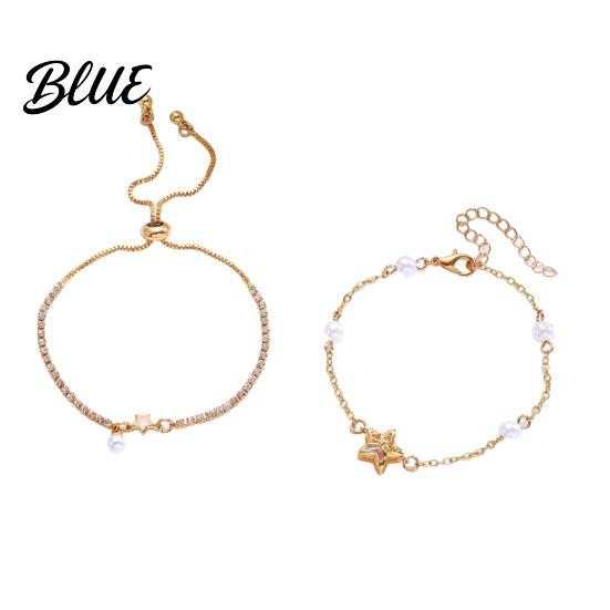 Exquisite Texture Jewelry Earrings Necklace Star Shape Ear Studs