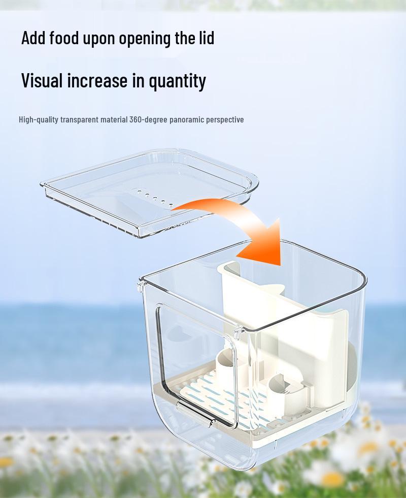 Extra Large Bird Bath Shower for Small Birds: Ideal for Mynah, Cockatiel, Budgerigar