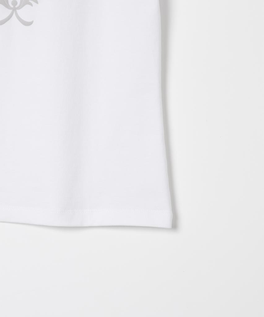 MILLO WOMEN Motif Short Sleeve T-Shirt [White]