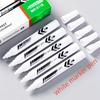 37Pcs Quick-Dry Fade-Resistant White Marker Pen with Oil-Based Ink - Waterproof Fiber Tip for Drawing, Doodling, and Graffiti