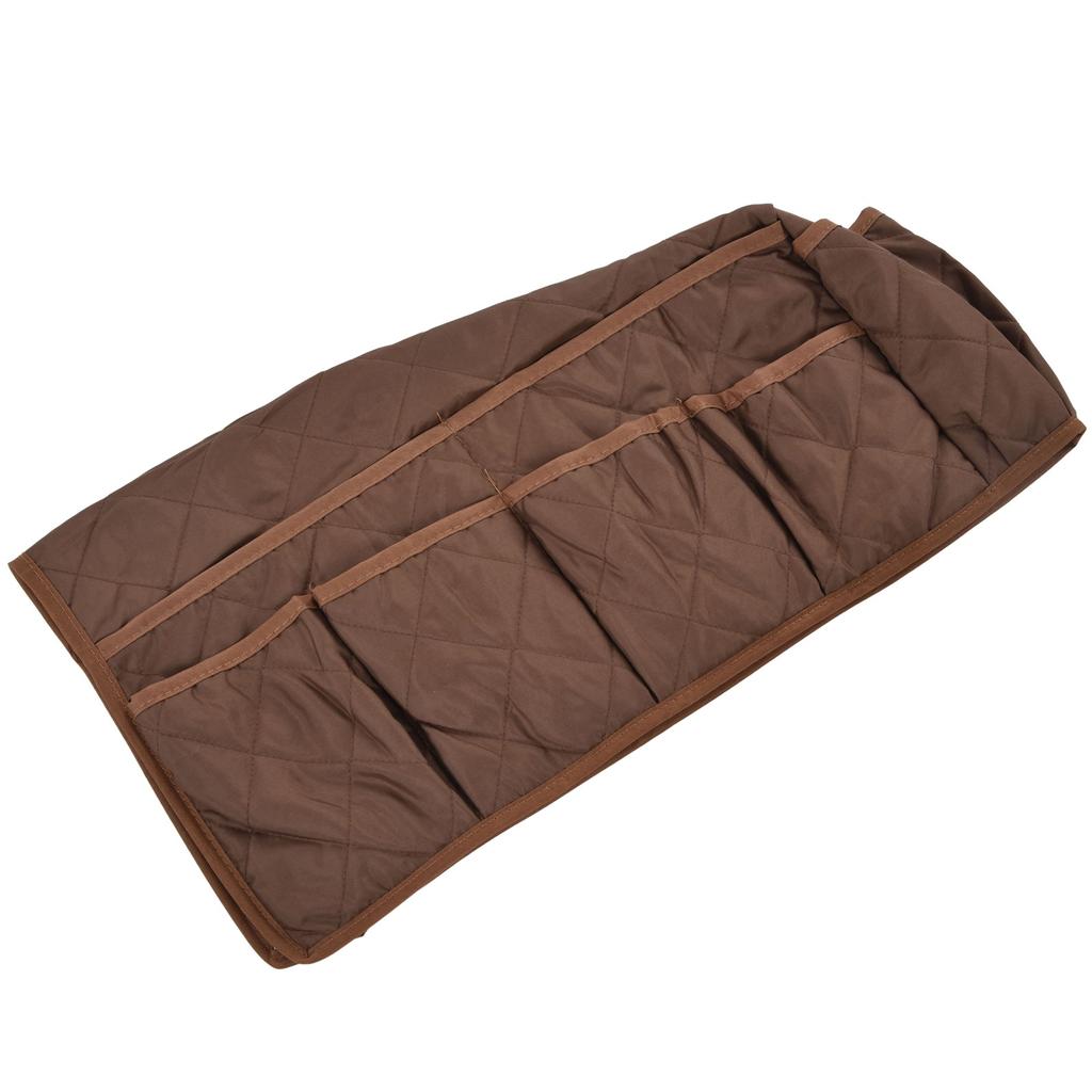 Couch Remote Holder Pocket Design Dustproof Waterproof Reasonable Layout Sofa Armrest