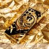 Sparkling Gold Phoenix phone case glass s25 ultra case s26 ultra case for Samsung Galaxy S26 S25 S24 S23 S22 FE Ultra Plus