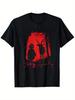 Eerie Forest Encounter with Goat T-shirt