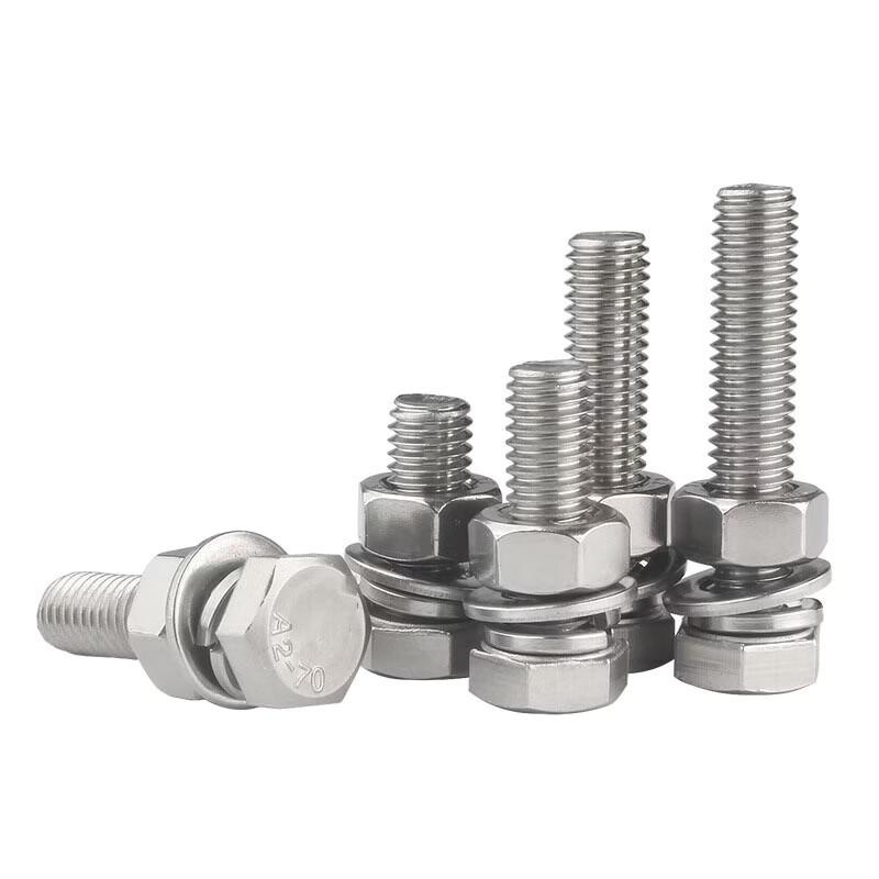 Jingnong Hex Head Bolt, Washer & Nut Combination Set