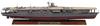 Hasegawa CH117 Japanese Navy Aircraft Carrier Akagi Full Hull Version 1/700
